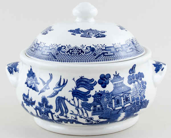 Vegetable Dish with Cover c1980